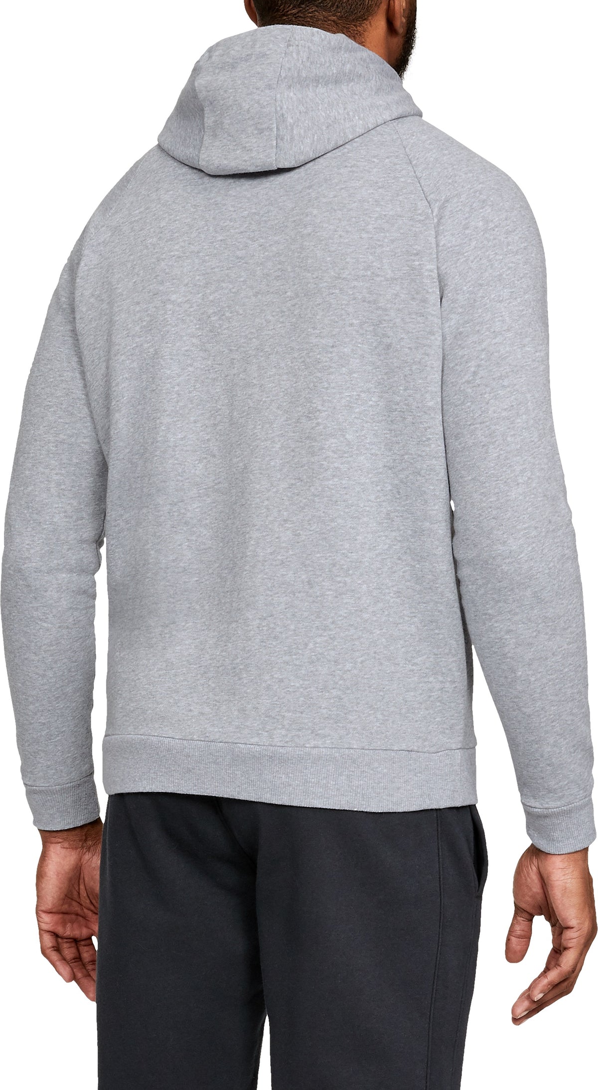 Under Armour Rival Fleece Fz Felpa con Cappuccio – Grigio