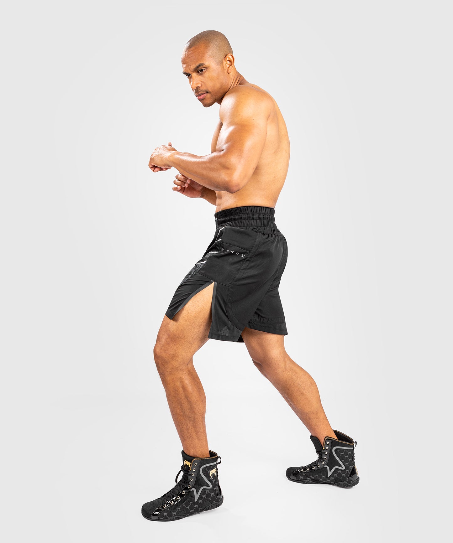 Short de Boxe Venum Biomecha – Noir/Gris