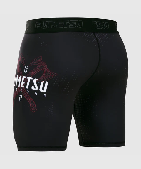 Short de MMA Vale Tudo Fumetsu Berserker - Noir/Rouge