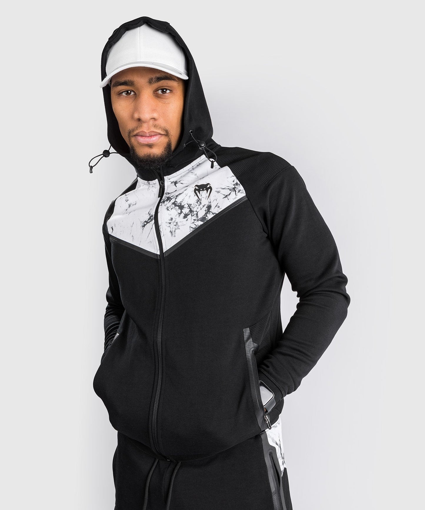 Sweatshirt Venum Laser Evo 2.0 - Noir/Marbre