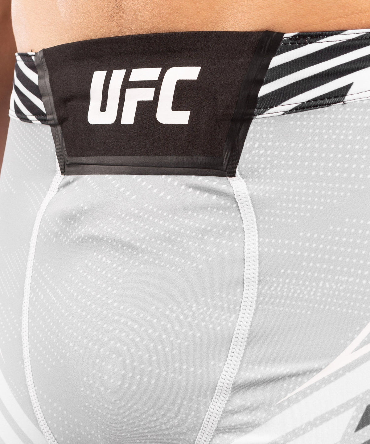 Short de compression pour Hommes UFC Venum Authentic Fight Night - Coupe Courte - Blanc
