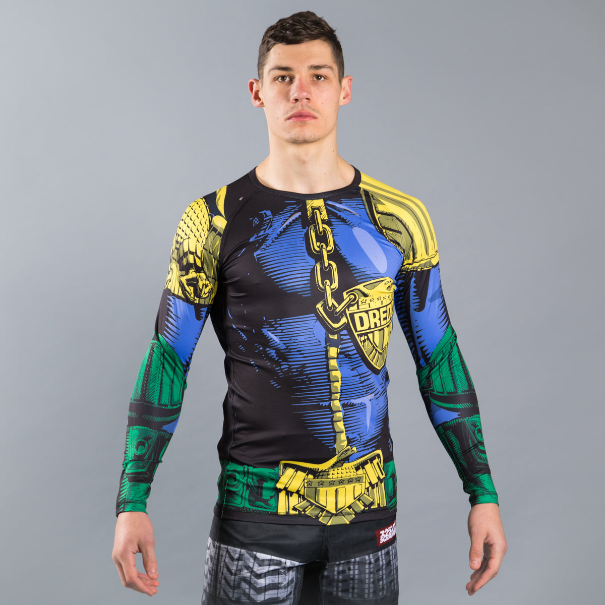 Scramble X Judge Dredd The Law Rashguard