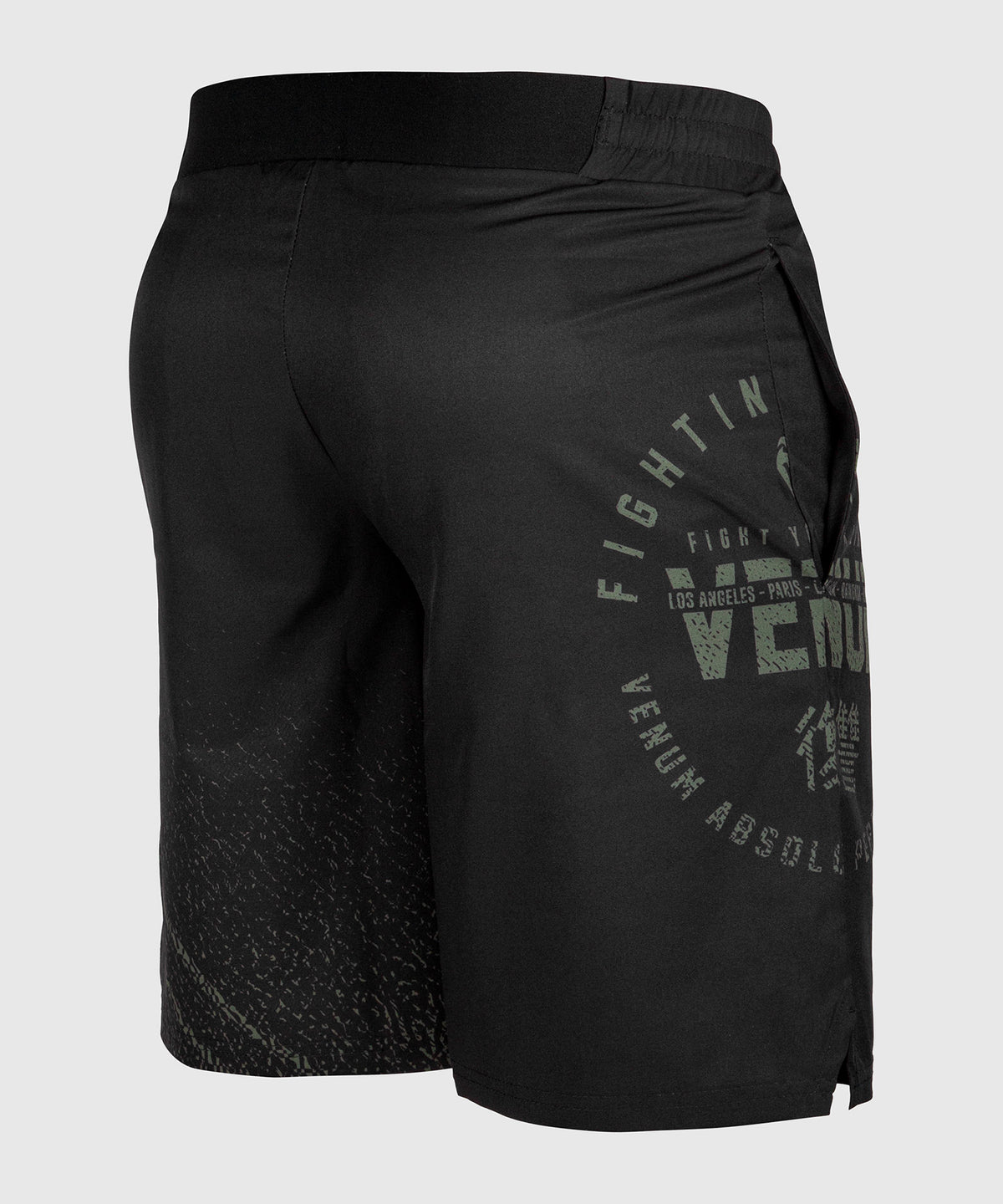 Venum Signature Trainingsshorts - Schwarz/Khaki