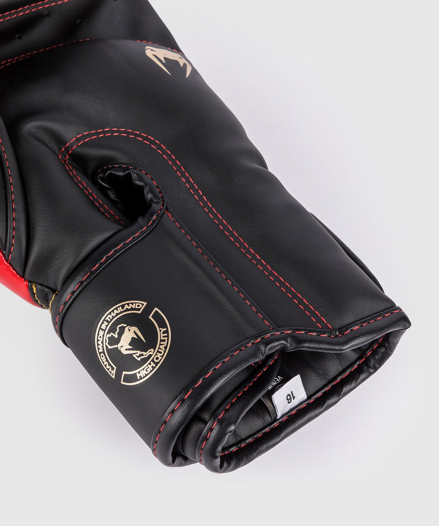 Venum Elite Boxhandschuhe - Schwarz/Gold/Rot