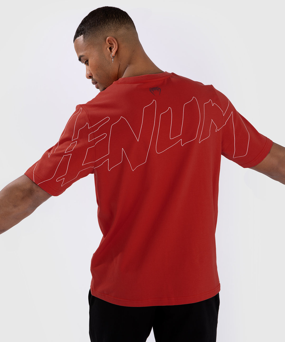 Venum Snake Print Camiseta - Rojo
