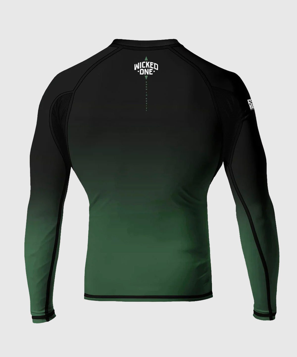 Wicked One Ghost Rashguard a Maniche Lunghe - Nero/Cachi