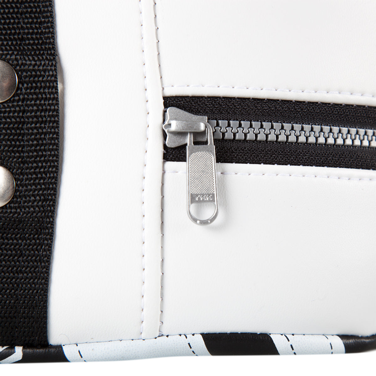 Venum Absolute Square Kick Shield - Skintex Leather - Black/Ice