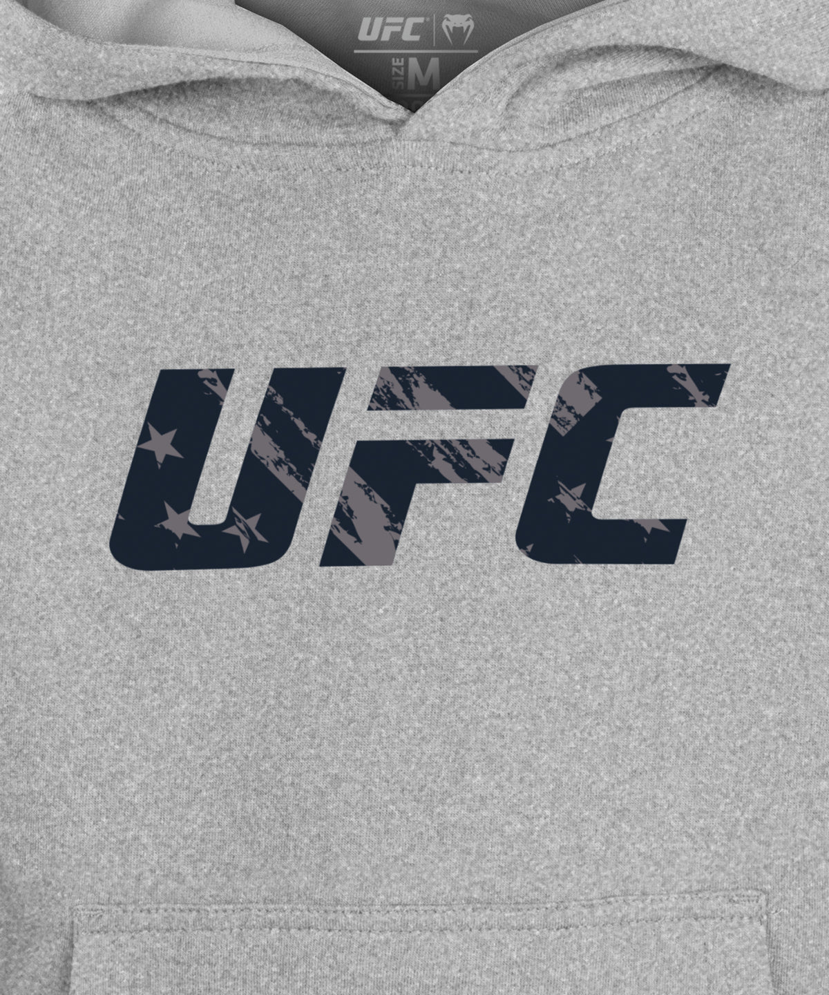 Kids UFC Unrivaled by Venum Grey Justin Gaethje Hoodie