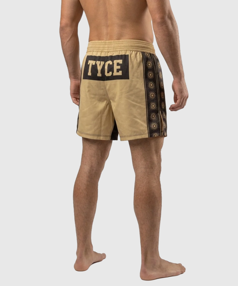 TYCE CULTURE OF WAR Alexander der Große Fightshorts - Gold
