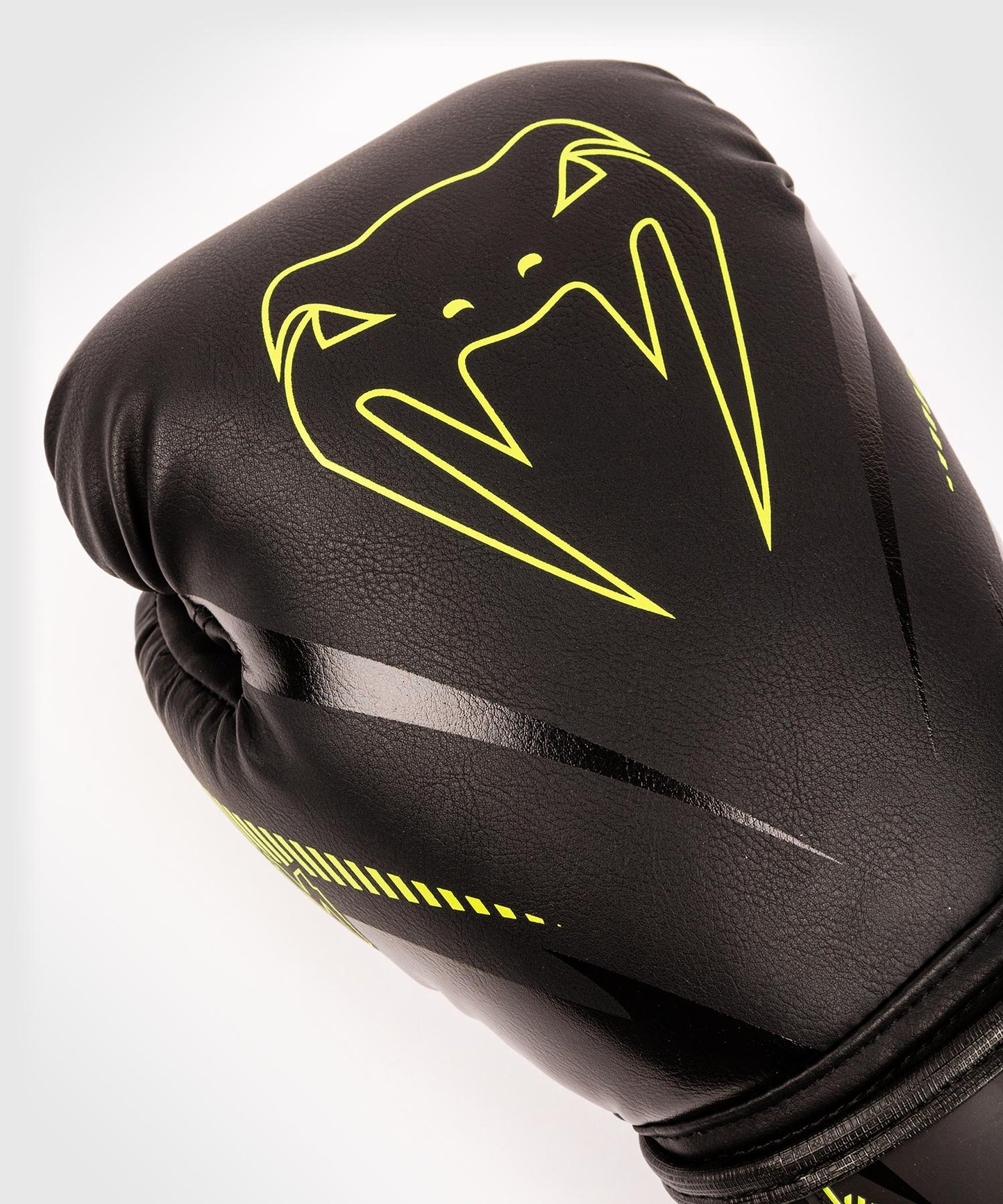 Gants de boxe Venum Impact – Noir/Jaune Fluo