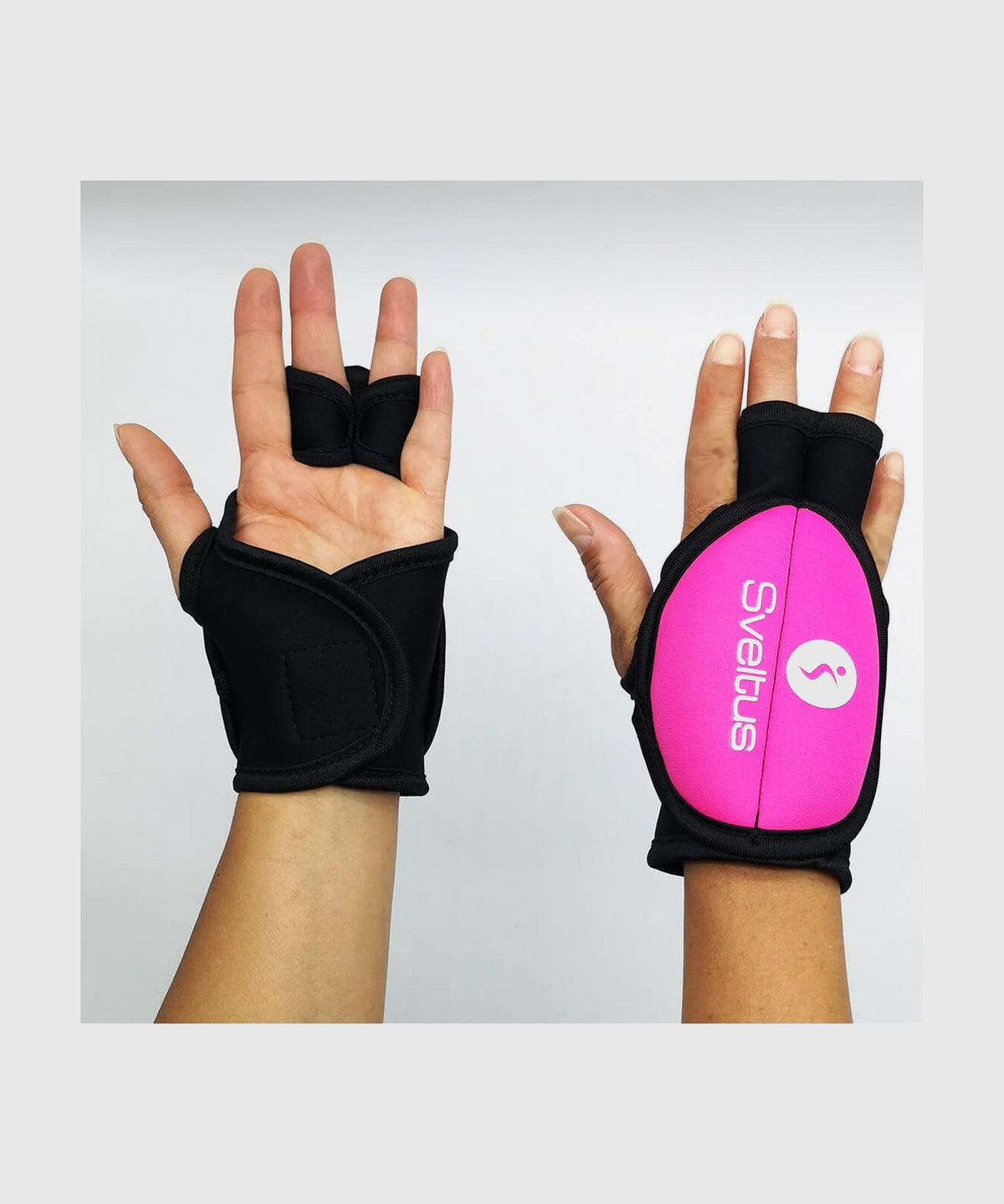Sveltus Piloxing Handschuhe – Rosa/Schwarz