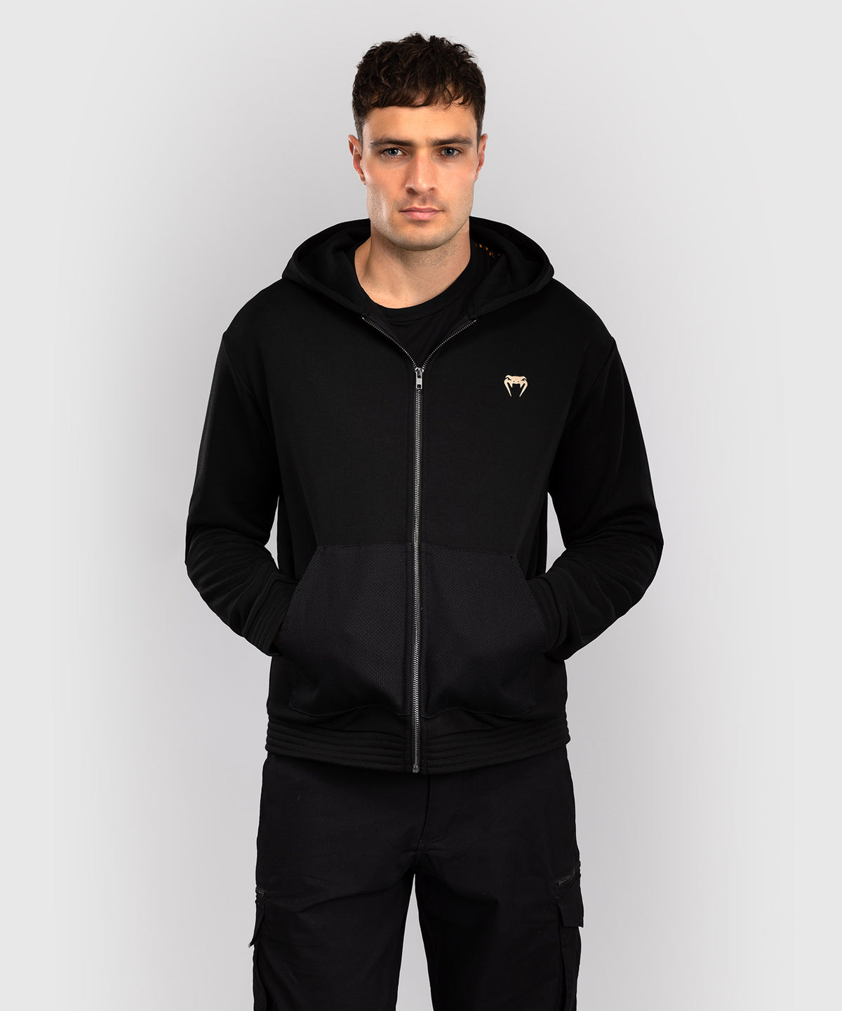 Sweat à Capuche Zippé Venum Urban Gi – Noir