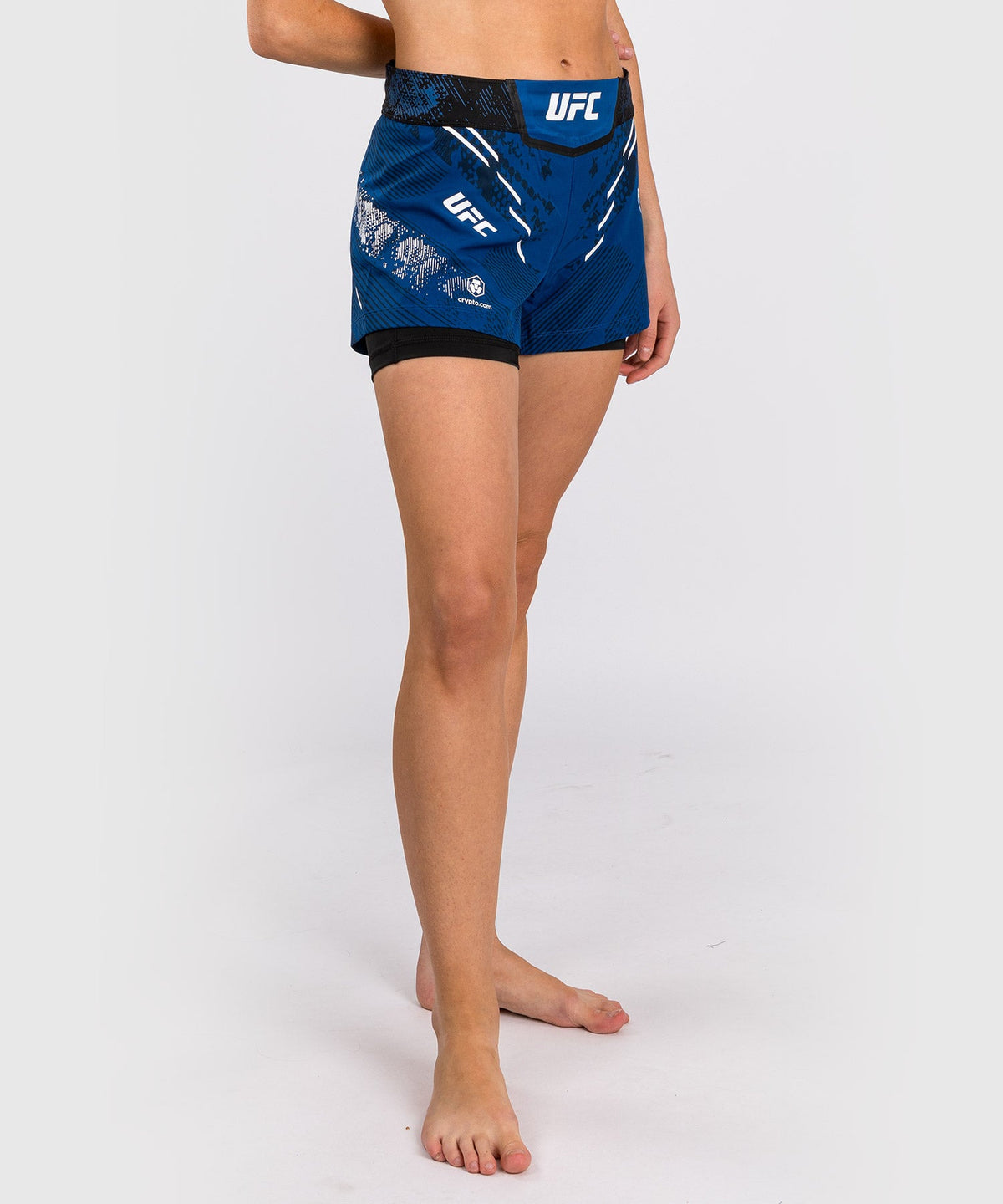 Women's UFC Adrenaline by Venum Authentic Fight Night Shorts - Blue