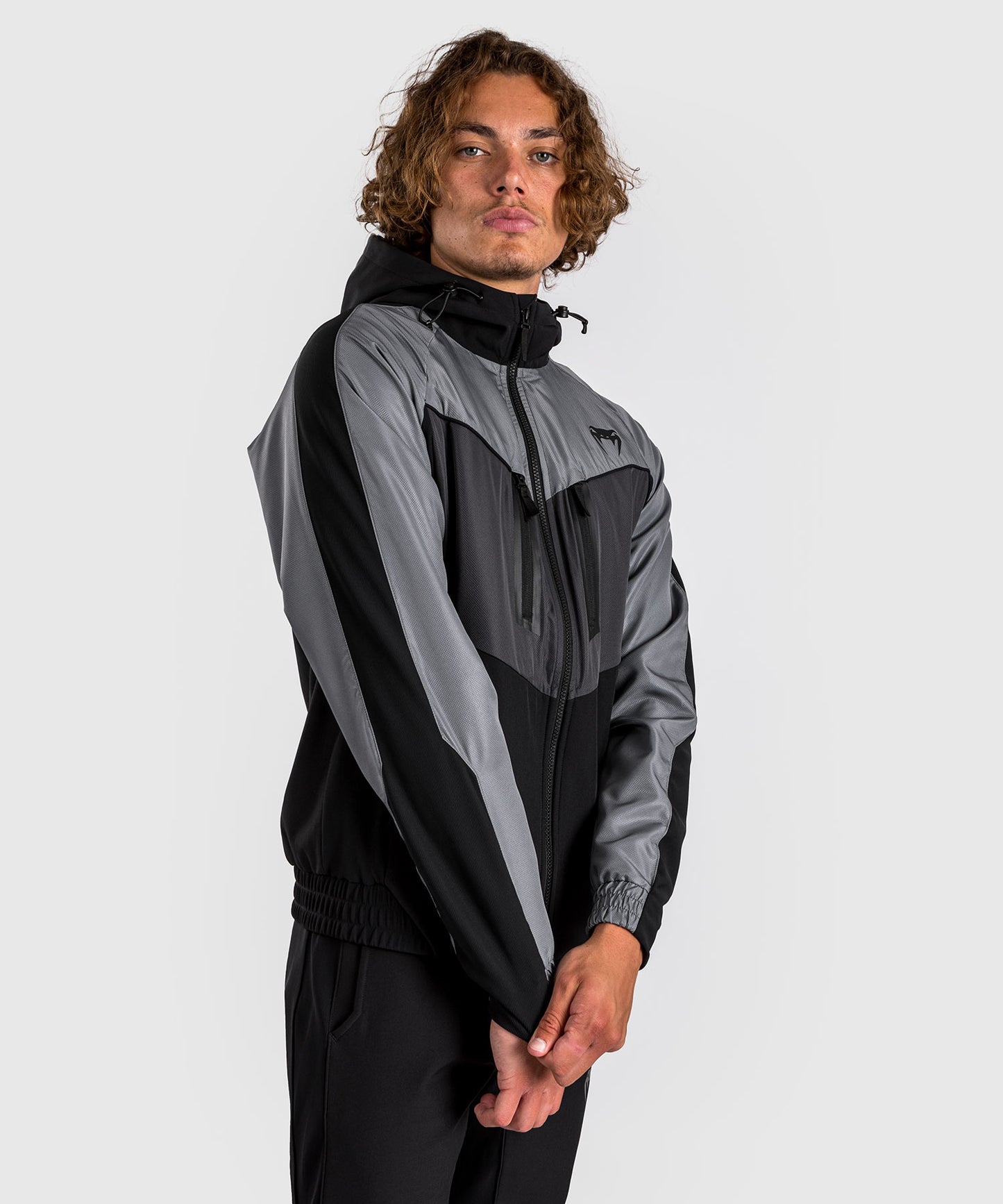 Venum Laser 3.0 Giacca da ginnastica - Nero/Grigio