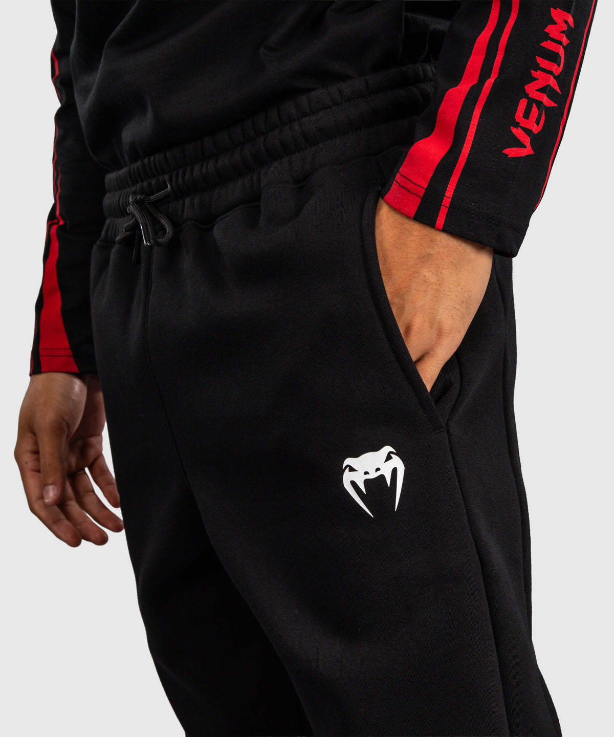 Venum UFC Unity by Venum Authentic Fight Week Pantaloni in Cotone da Uomo - Nero