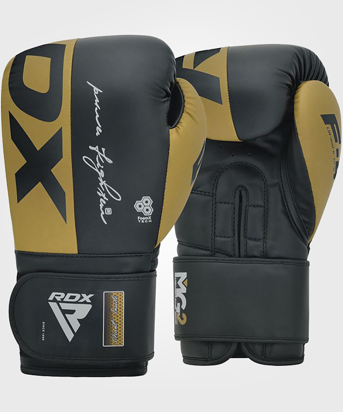 RDX F4 Boxhandschuhe - Schwarz/Gold