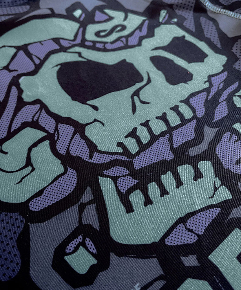 Pride Or Die Break The Limit Rashguard a Maniche Corte - Nero