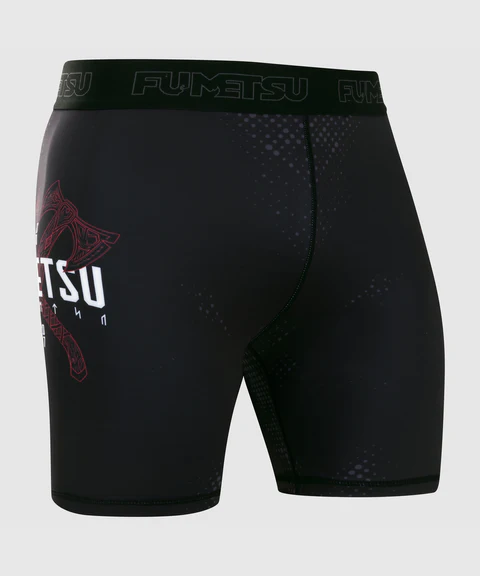 Short de MMA Vale Tudo Fumetsu Berserker - Noir/Rouge