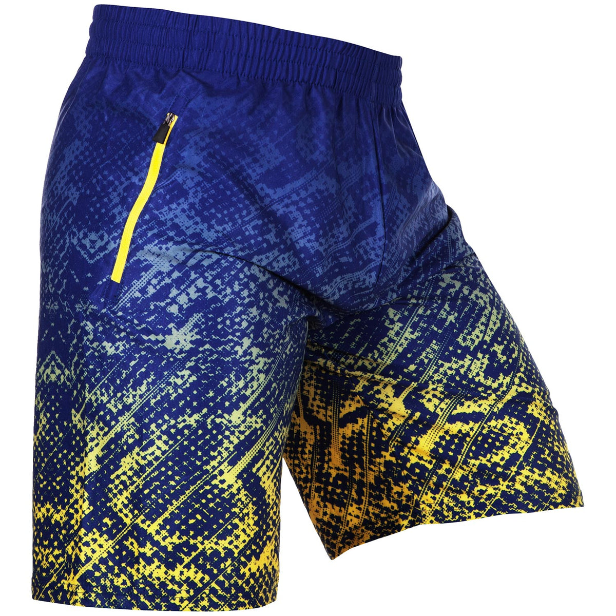 Short Fitness Venum Tropical Bleu/Jaune