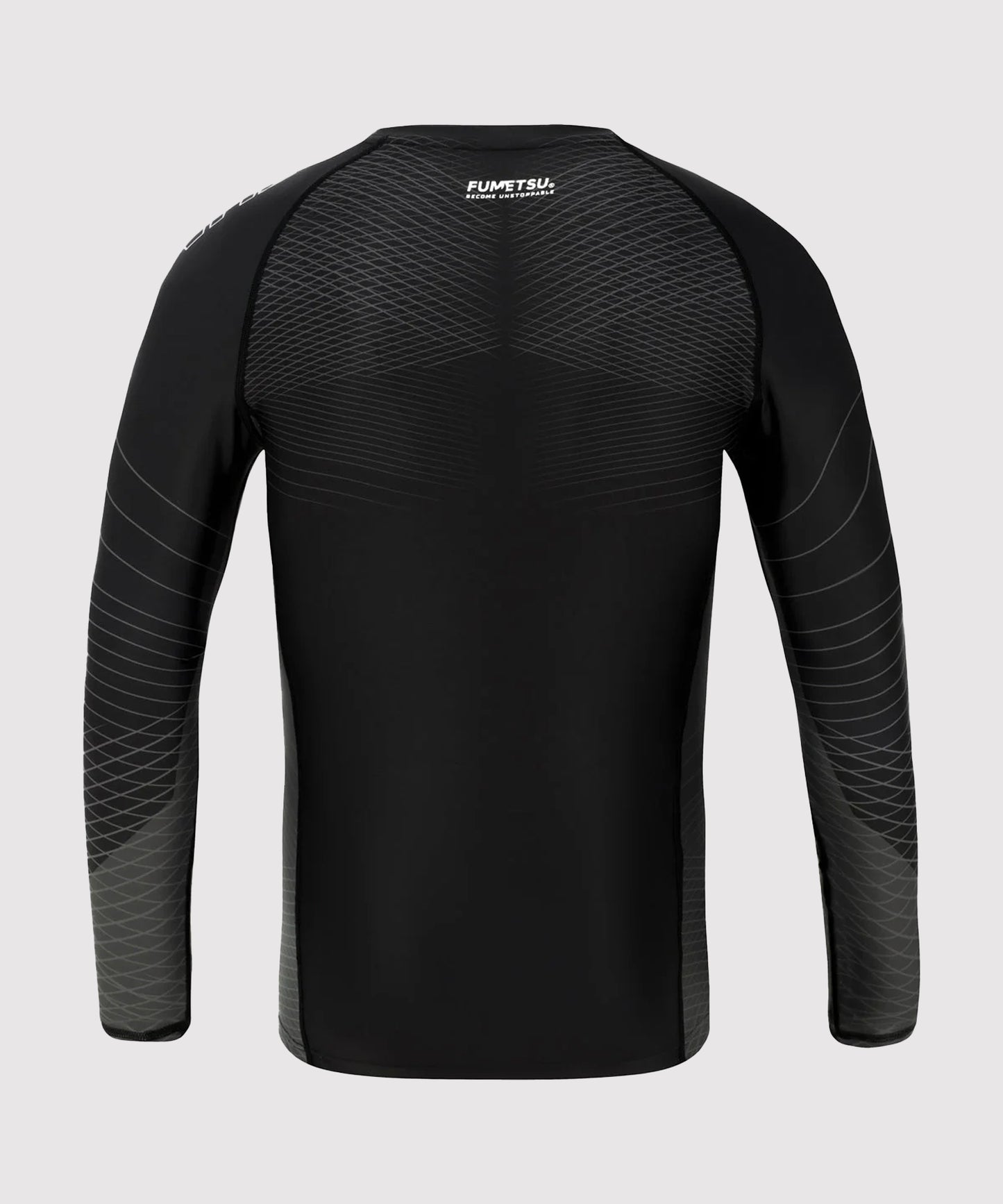 Fumetsu Competitor Mk2 Langarm-Rashguard - Schwarz/Schwarz