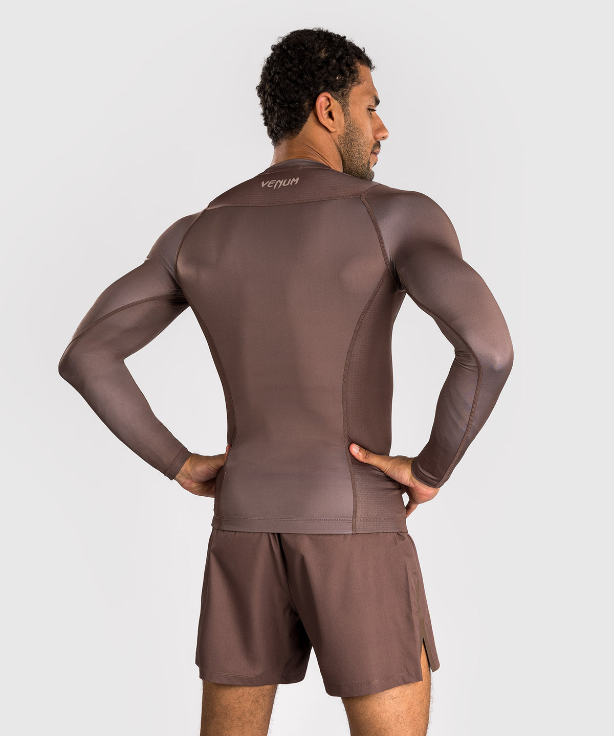 Venum No Gi Rashguards - Marrone Cioccolato