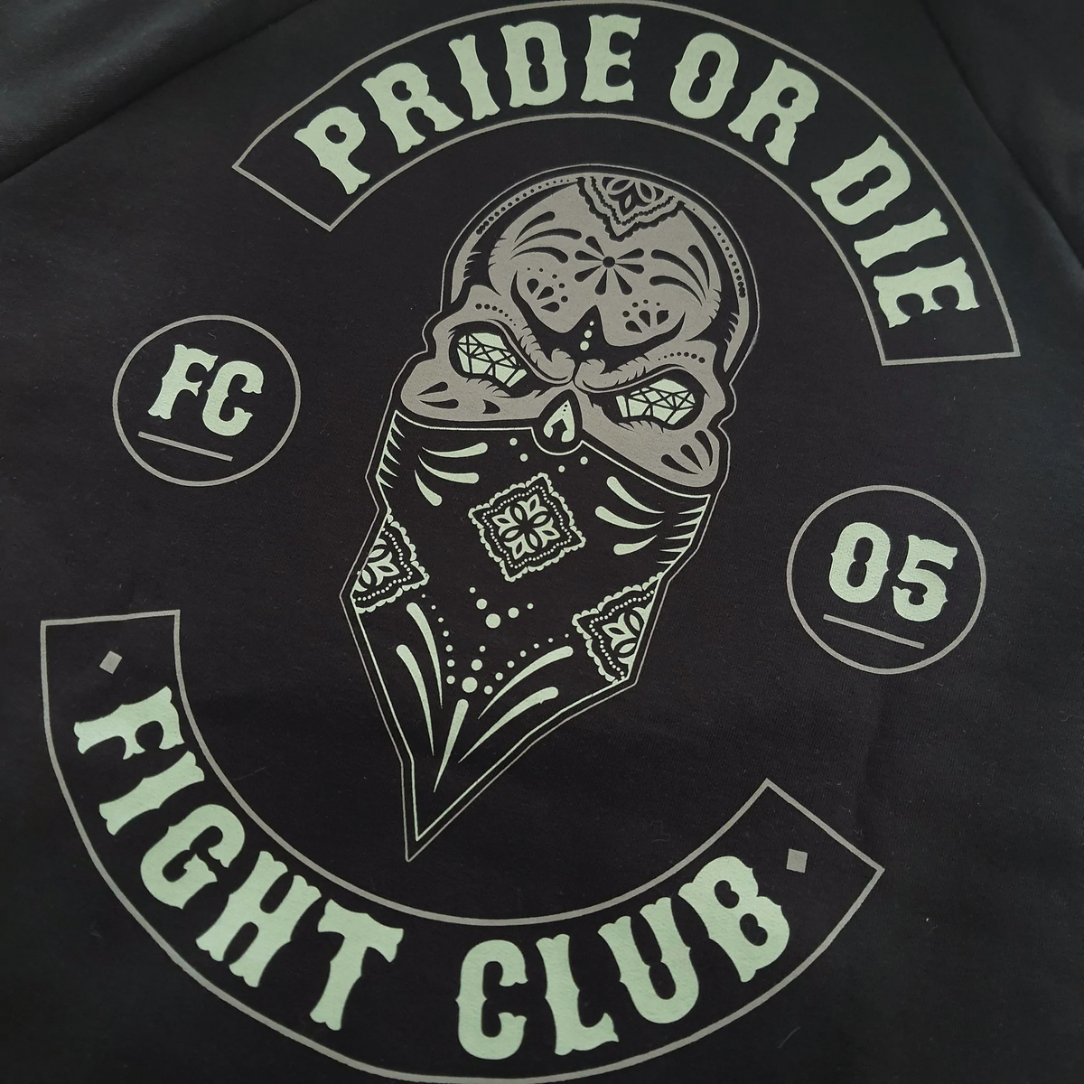 Sweatshirt À Capuche Pride Or Die Fc Mayans V.2 - Noir