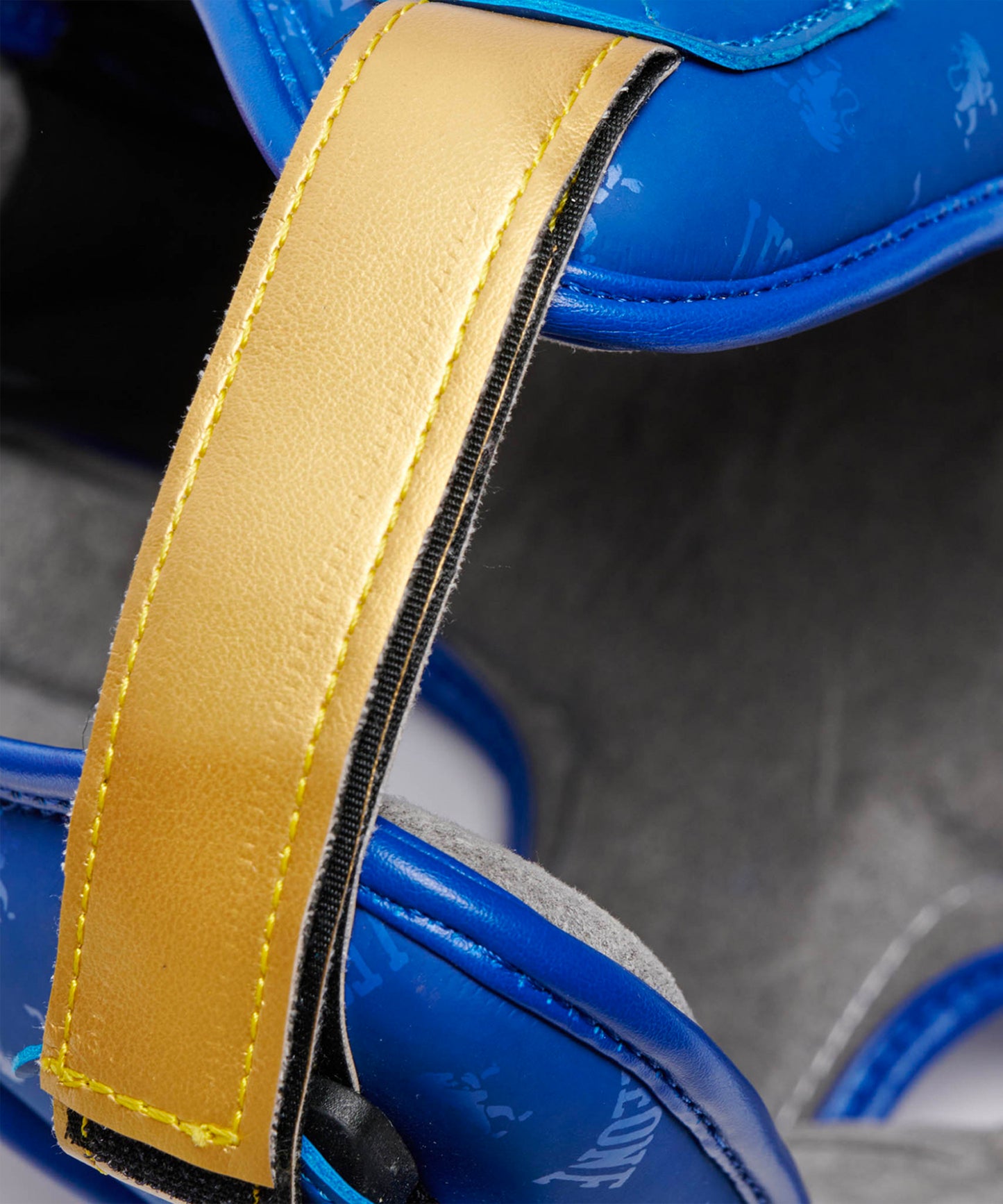 Leone DNA Casco da Boxe - Blu
