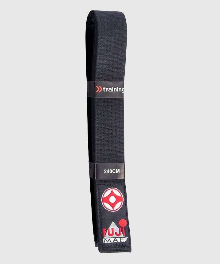 Fujimae Kyokushin-Gürtel - Schwarz