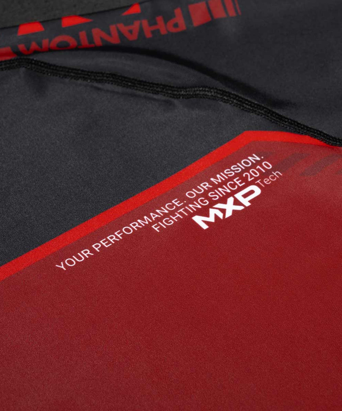 Phantom Athletics Evo Apex Rashguard - Nero/Rosso