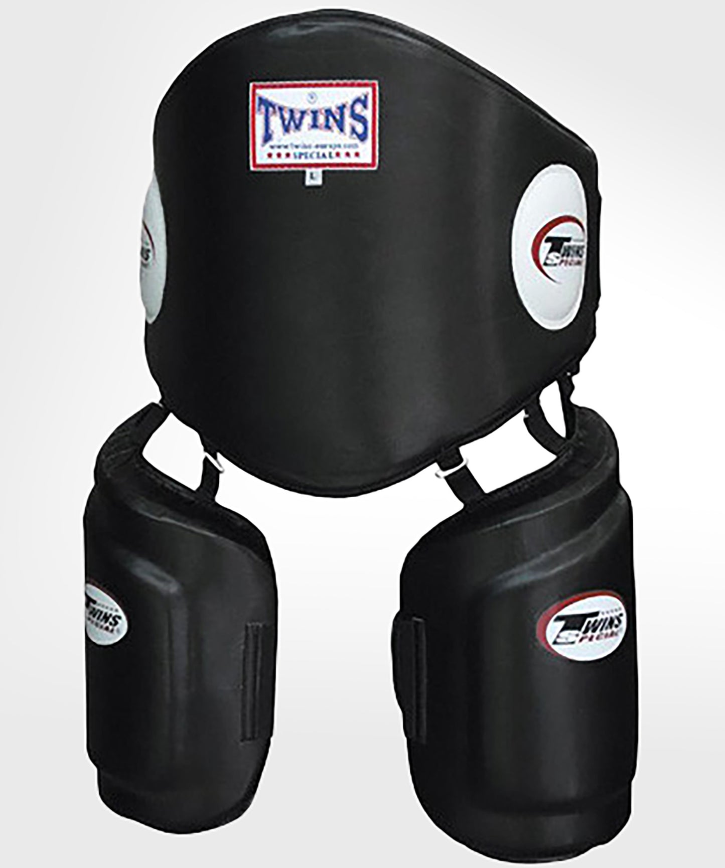 Twins Chest Guard + Thigh Guards – Black