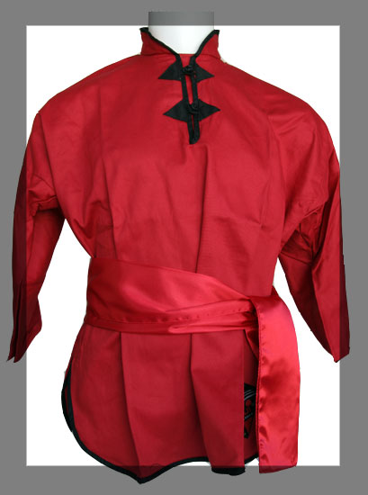 Veste de Kung-Fu Fujimae - Rouge