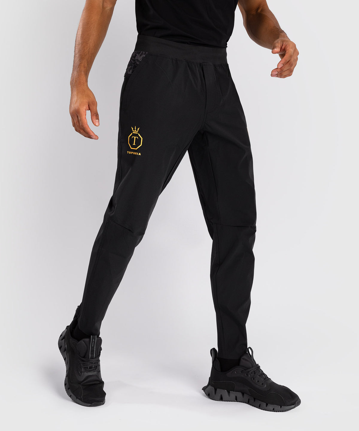 Venum x Topuria Unmatched Edition Pantaloni Jogging - Nero/Oro