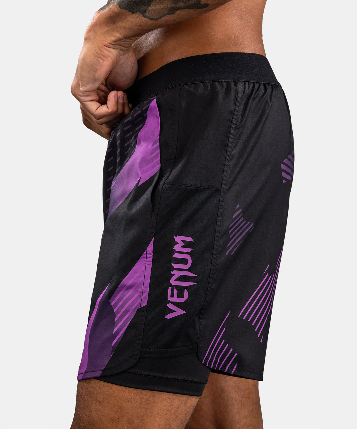 Short d’Entraînement Venum No-Gi 6.0 - Noir/Violet