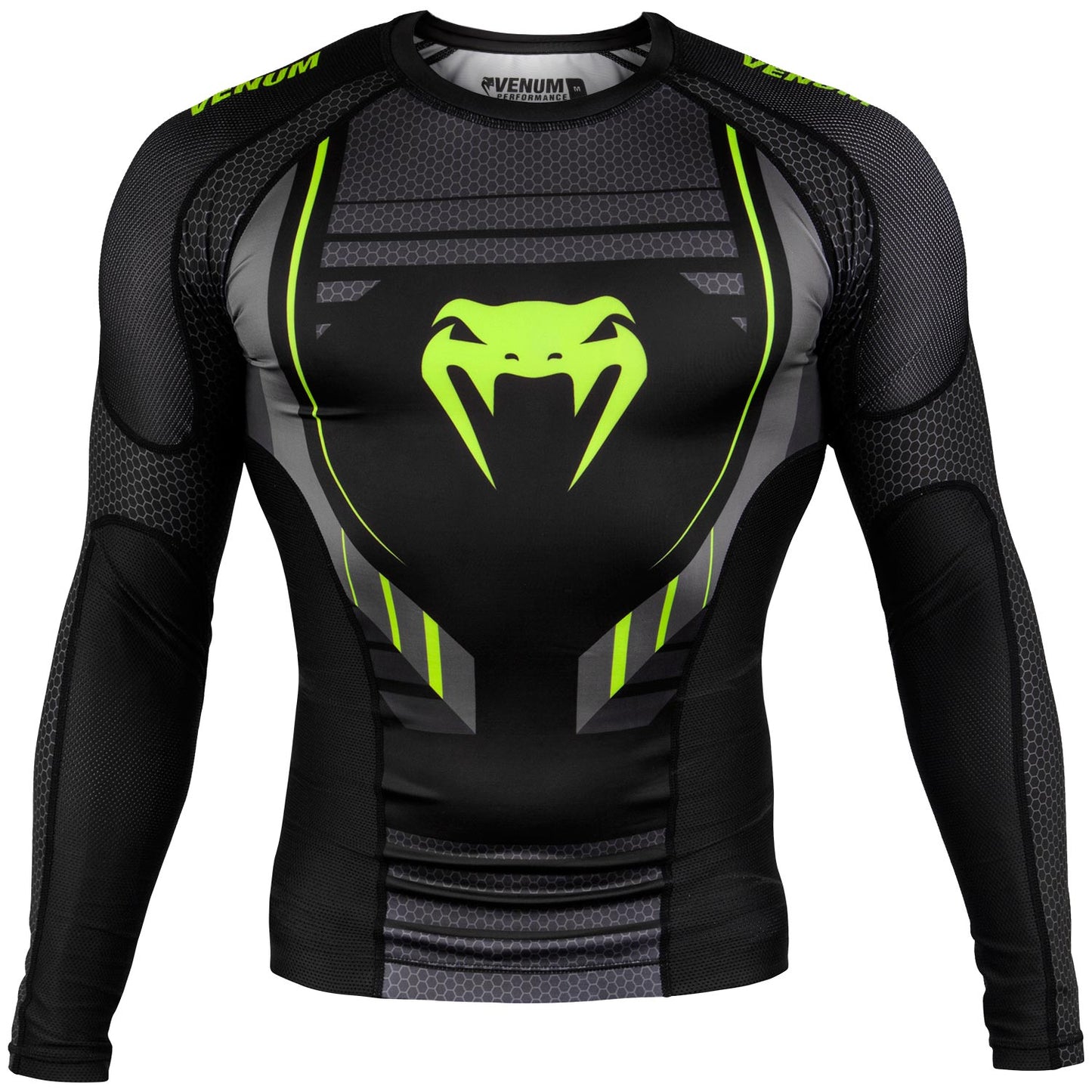 Venum Technical 2.0 Rashguard - Langarm - Schwarz/Gelb