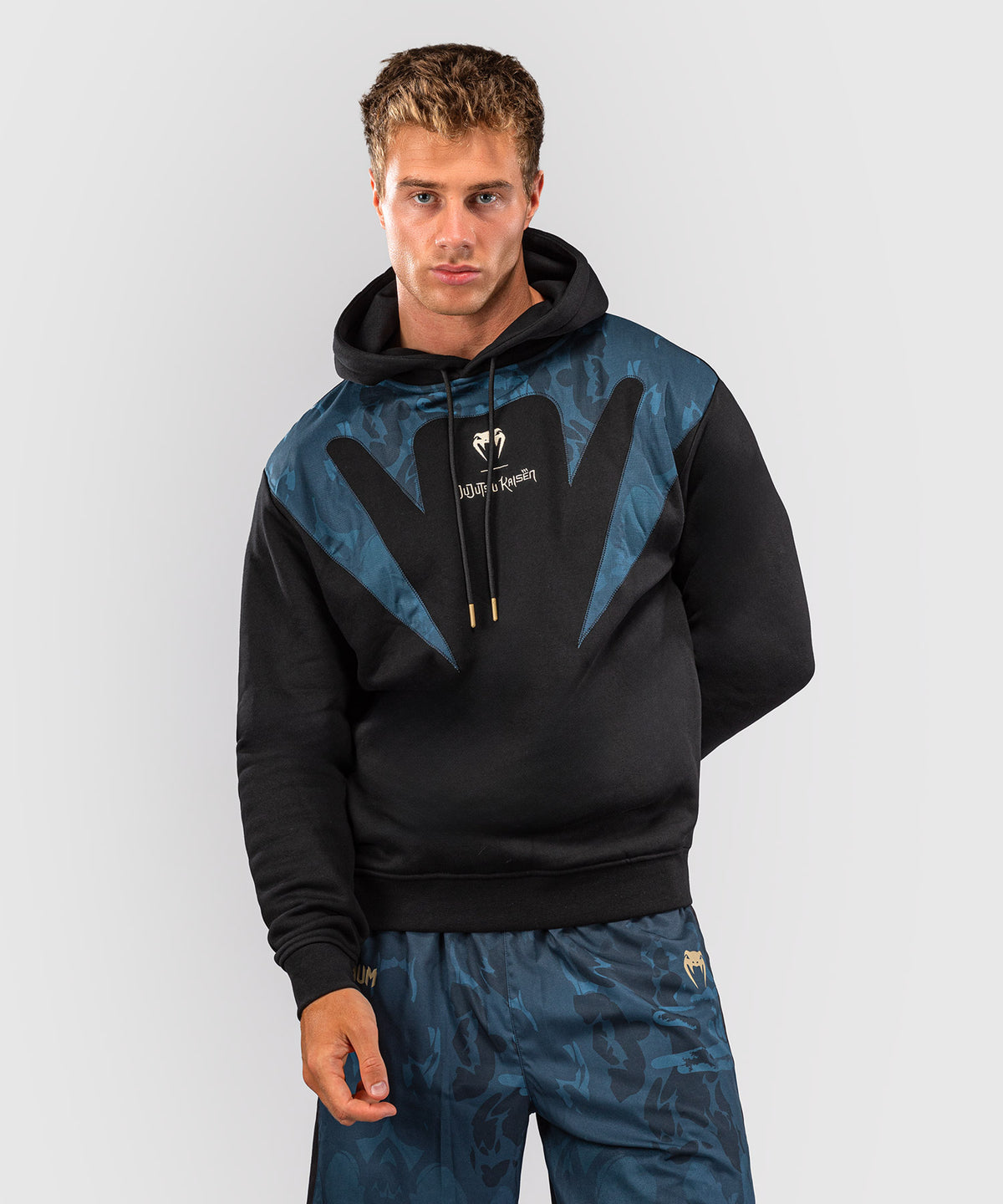 Jujutsu Kaisen x Venum Fushiguro Hoodie – Ozeangrün