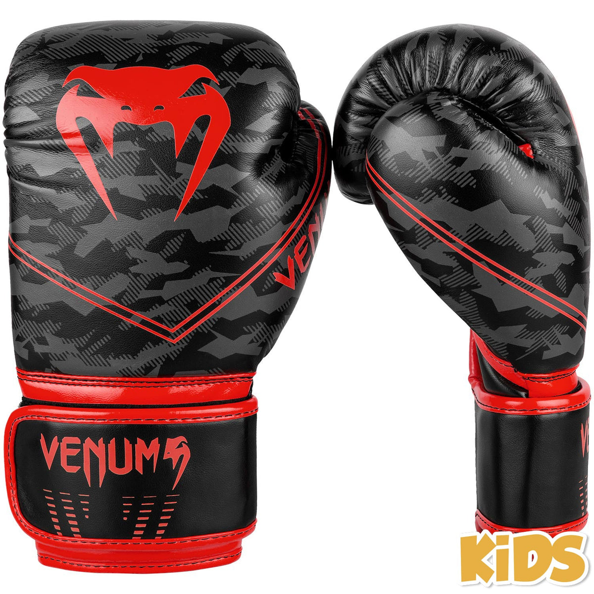 Venum Okinawa 2.0 Kinder Boxhandschuhe - Schwarz/Rot