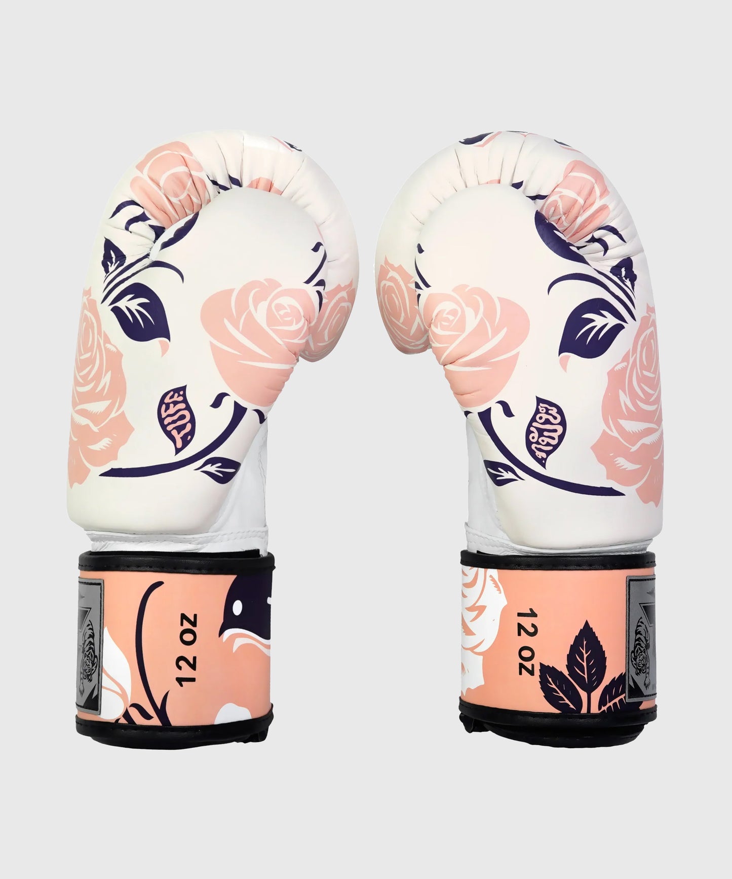 Tuff Roses Boxhandschuhe - Weiß/Rosa