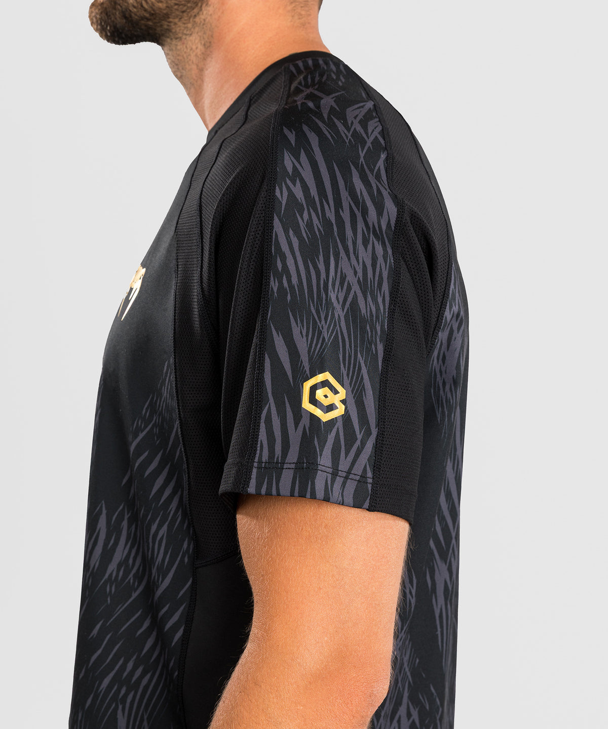 T-shirt Dry-Tech Venum x Chimaev - Noir/Gris