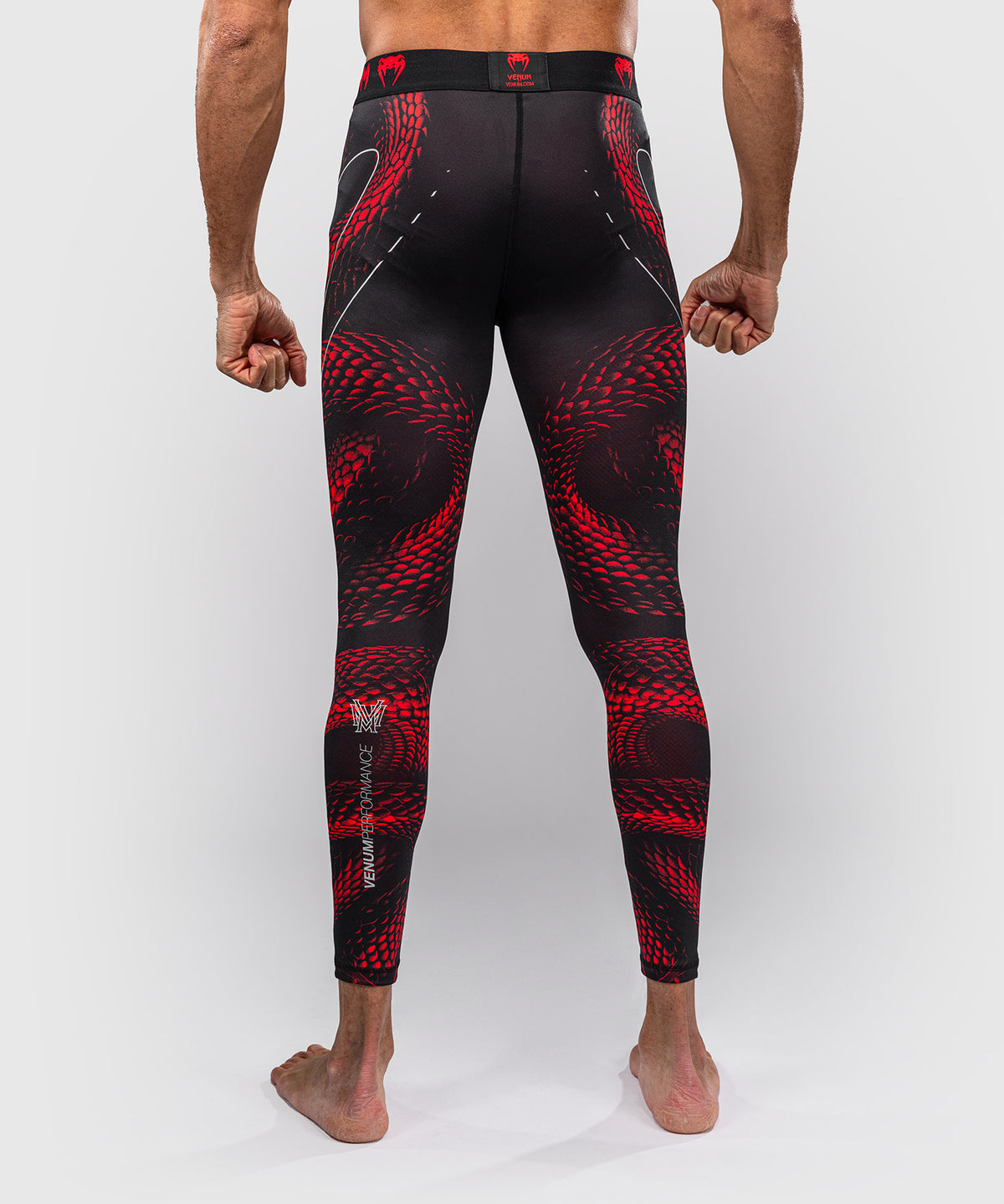 Pantalon de compression Venum Matupa - Noir/Rouge/Argent