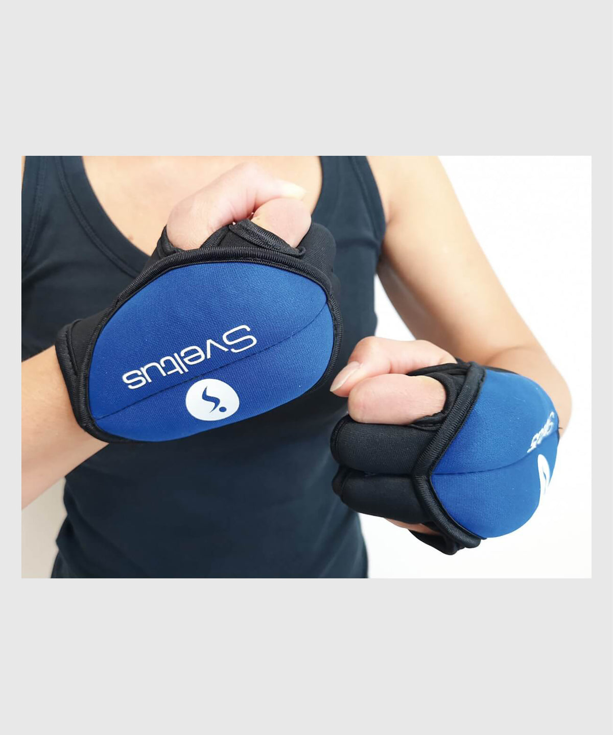 Sveltus Guanti da Piloxing – Blu/Nero