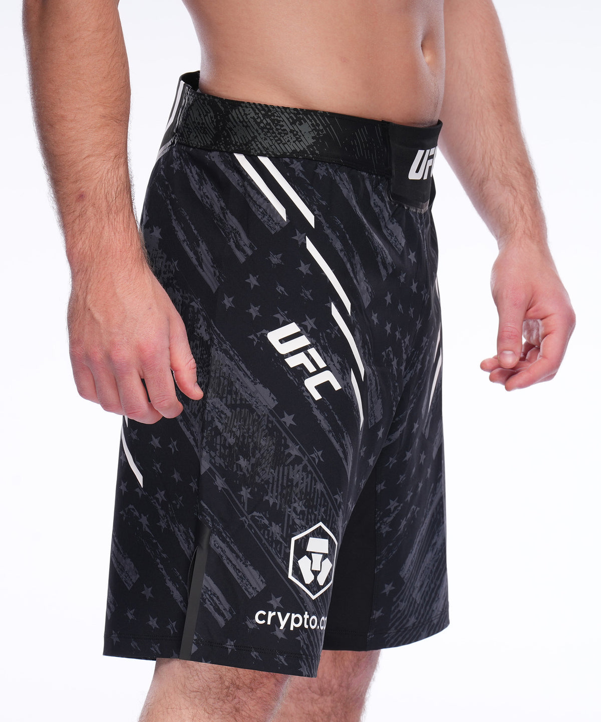UFC Unrivaled by Venum Justin Gaethje Pantalones de Lucha para Hombres - Negro