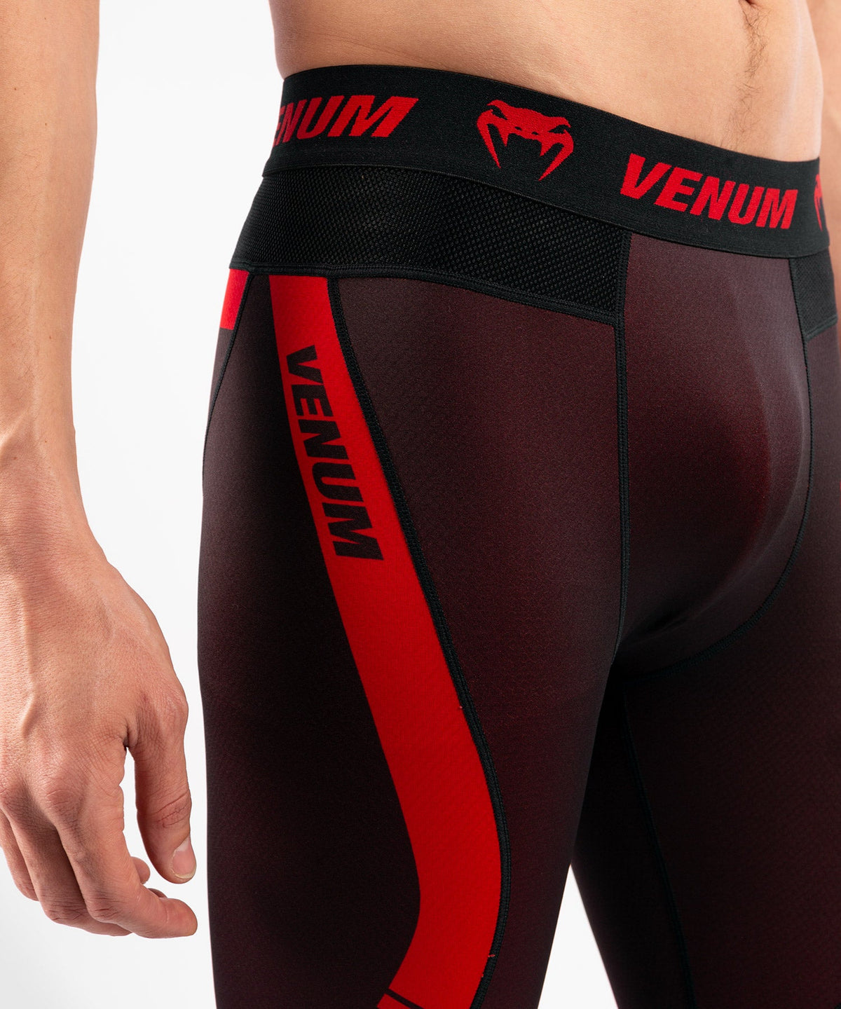 Venum NoGi 3.0 Compression Pants - Black/Red