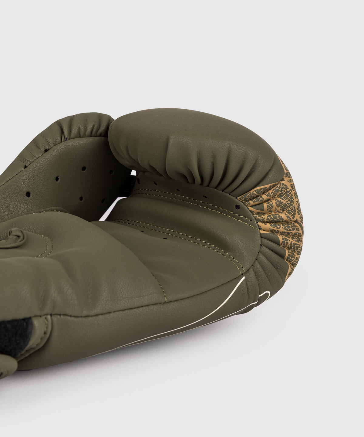 Venum Serpenti Boxhandschuhe – Khaki/Bronze/Ivory