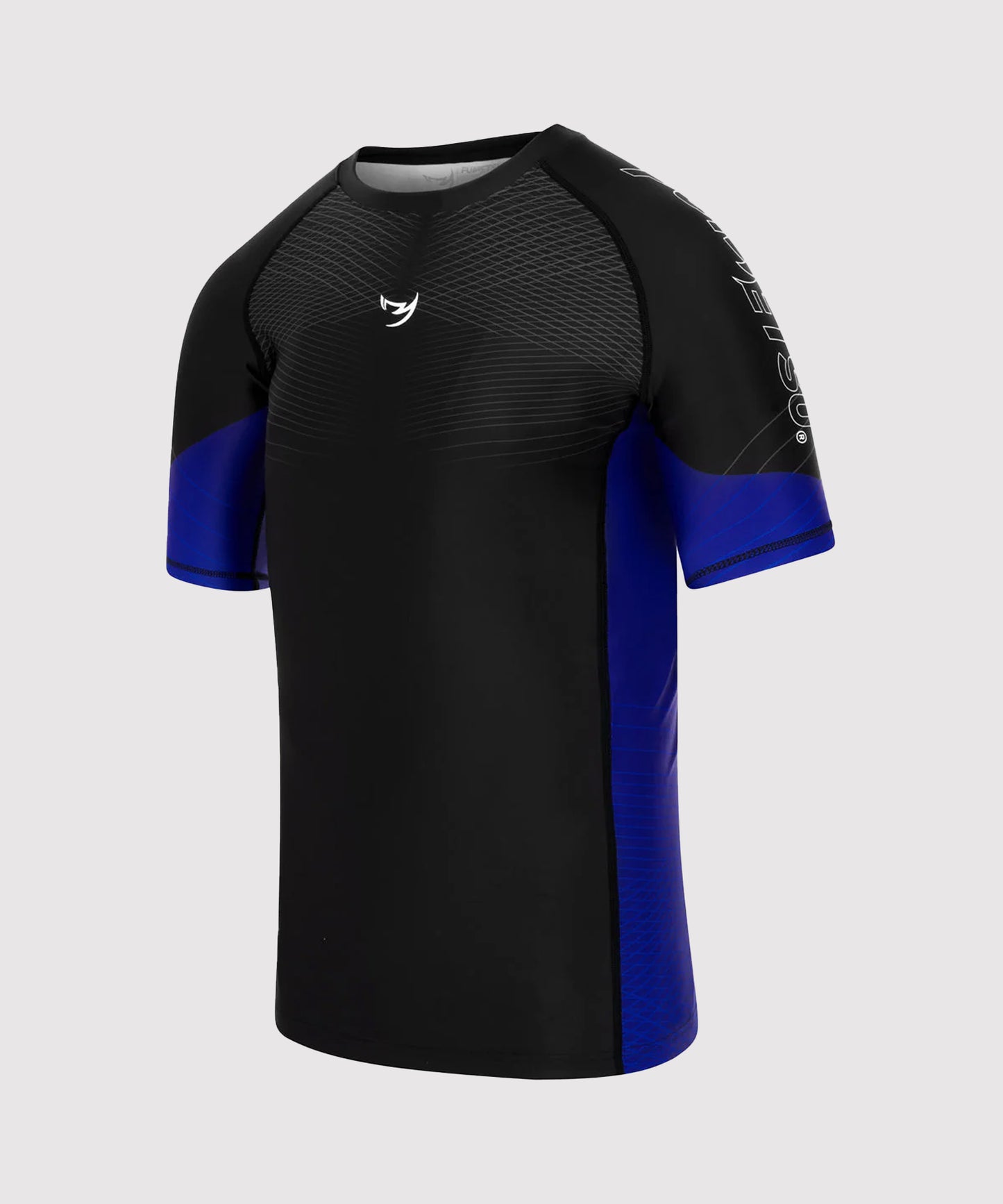 Fumetsu Competitor Mk2 Rashguard a Maniche Corte - Nero/Blu