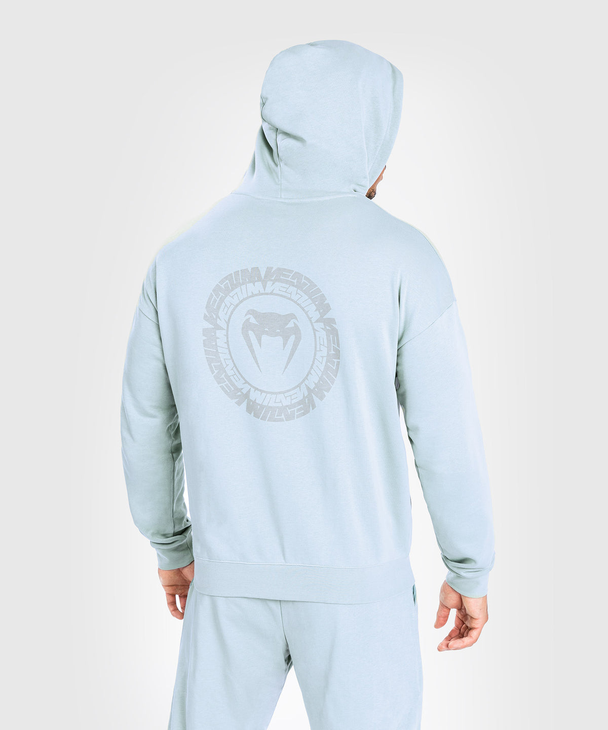 Sweat À Capuche pour Hommes Venum Vortex XL - Bleu Océan