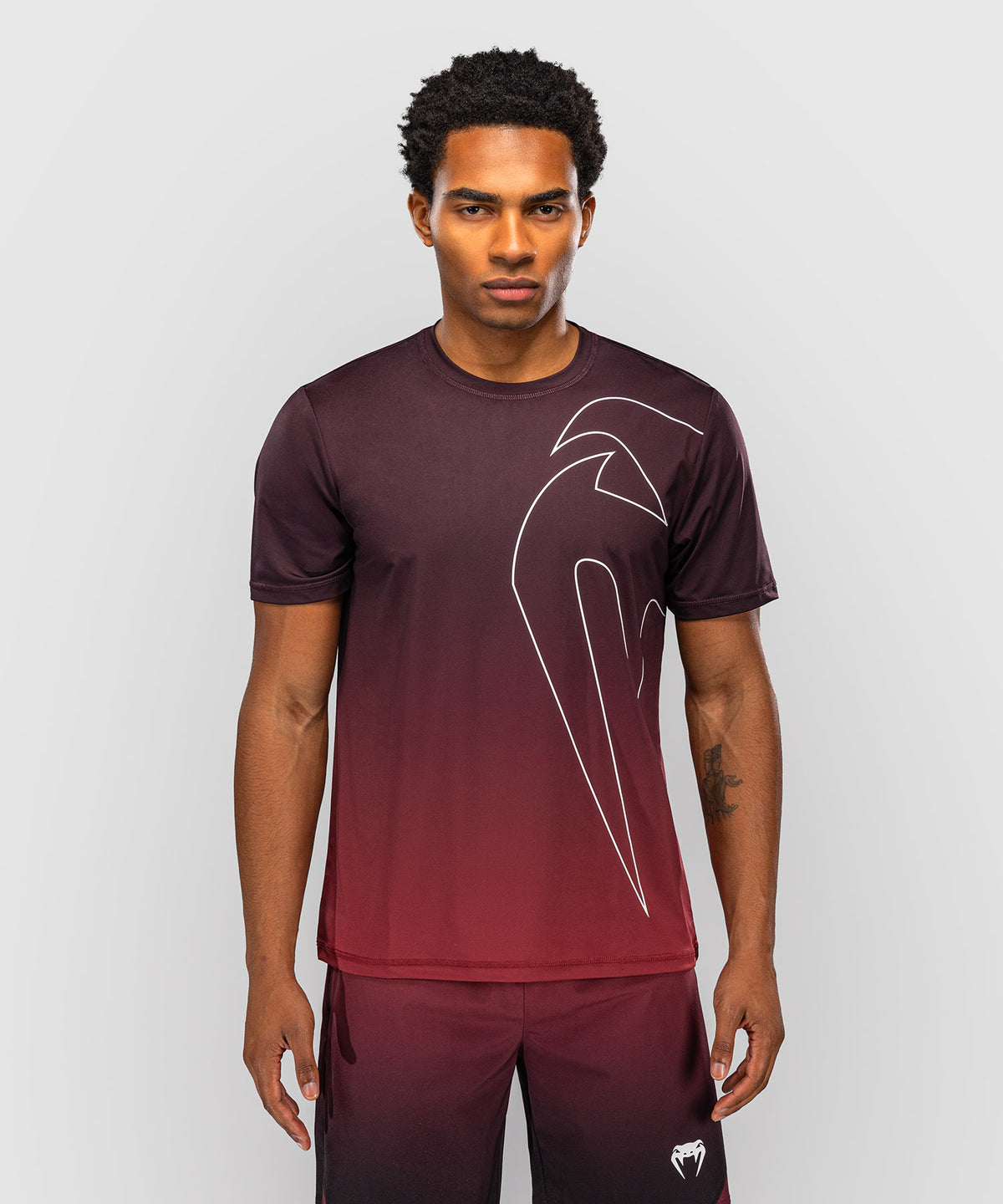 Venum Giant Shift Dry-Tech-T-Shirt - Schwarz/Rot