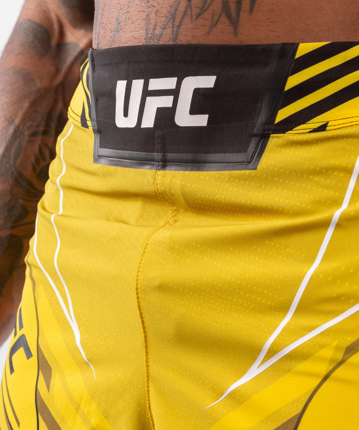 Men's UFC Fightshort Venum Authentic Fight Night - Long Cut - Yellow