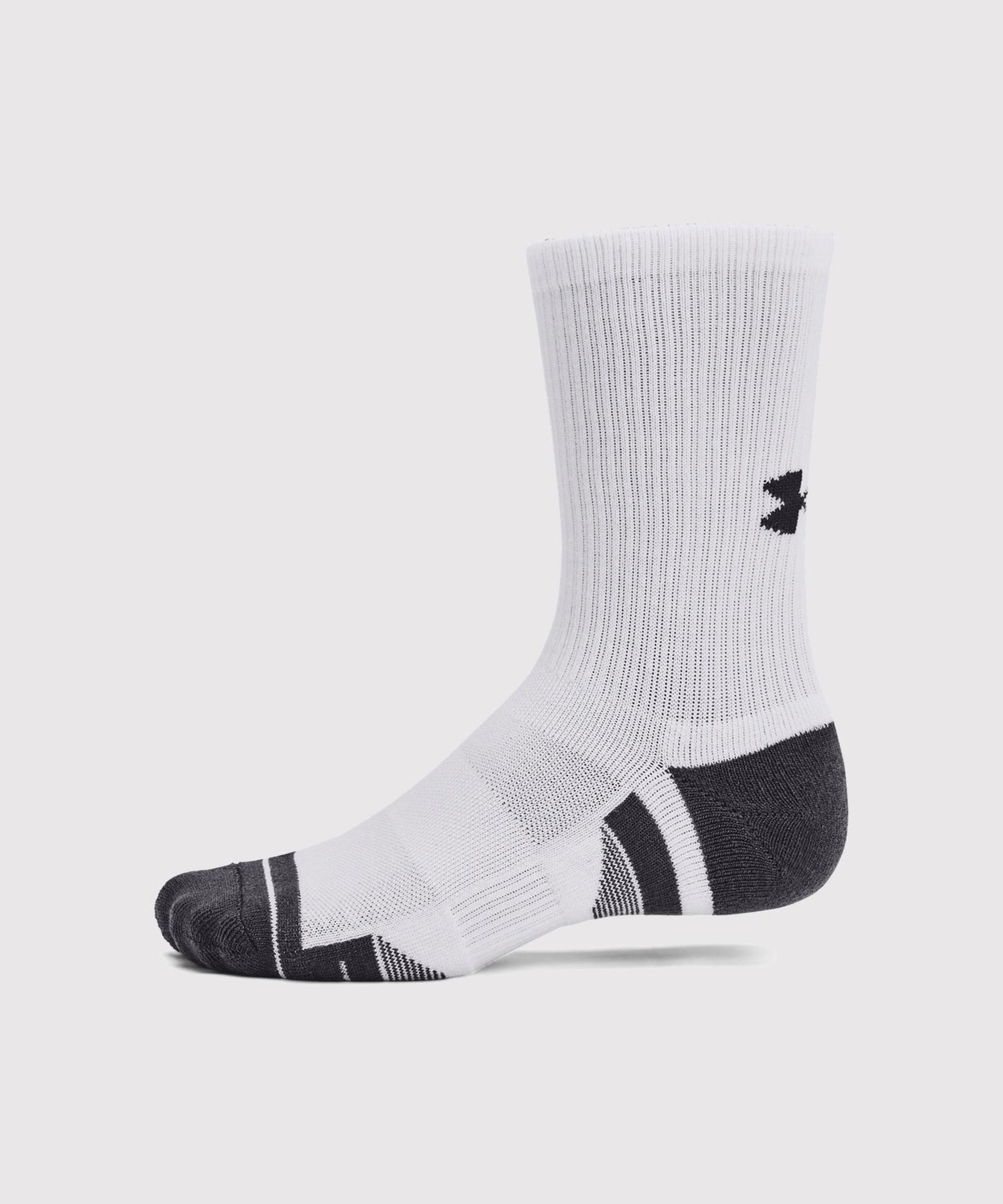 Lot De 3 Paires De Chaussettes Hautes Under Armour Ua Performance Tech - Blanc