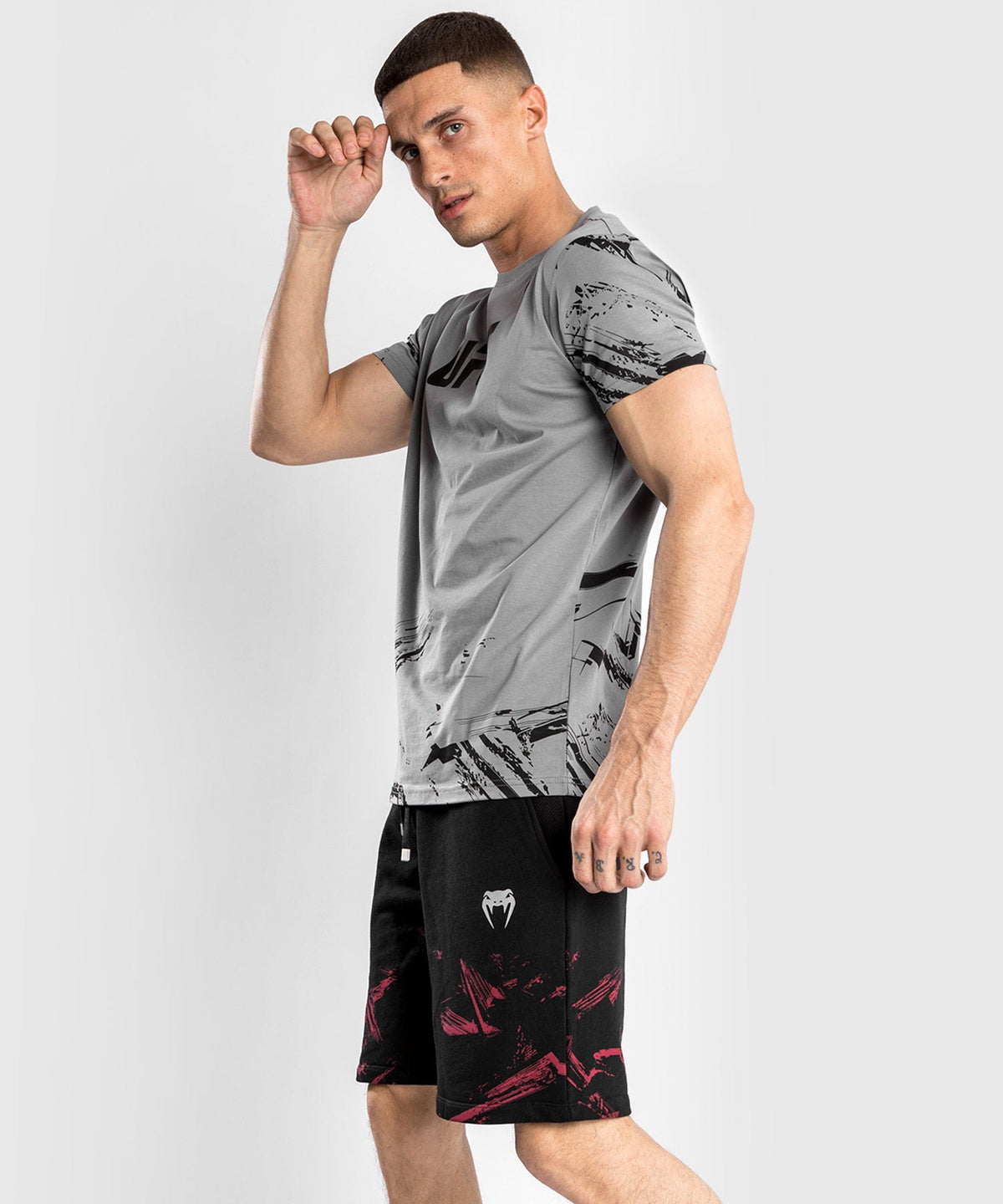 Venum Authentic Fight Week 2.0 UFC T-Shirt - Kurzarm - Grau