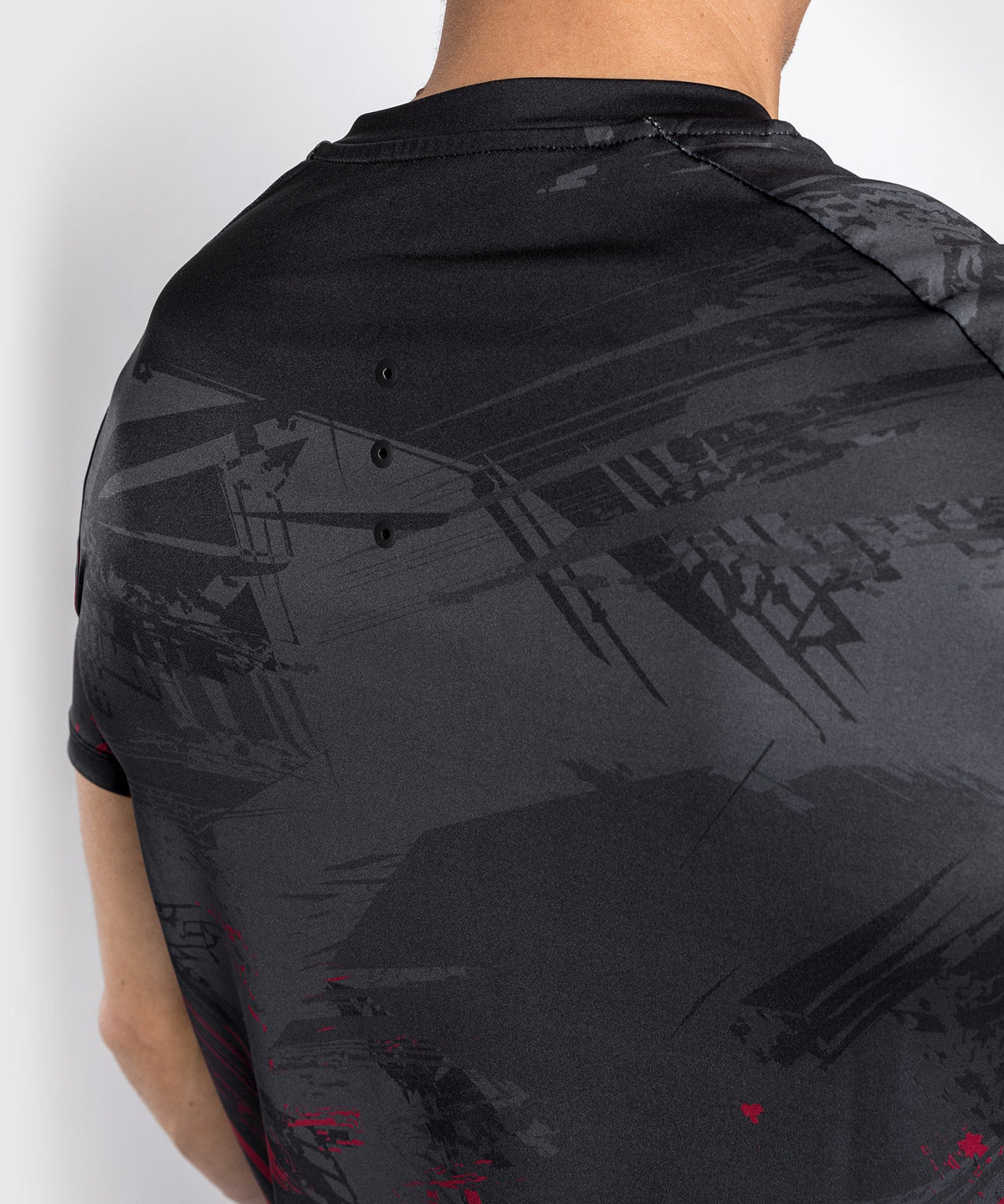 Dry Tech Kurzarm T-Shirt Mann UFC Venum Authentic Fight Week 2.0 - Schwarz